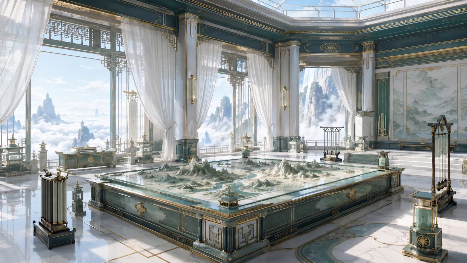 SCENE ASSETS：heng-academy-side-hall-3d-guoman-cg-raw-v5.png