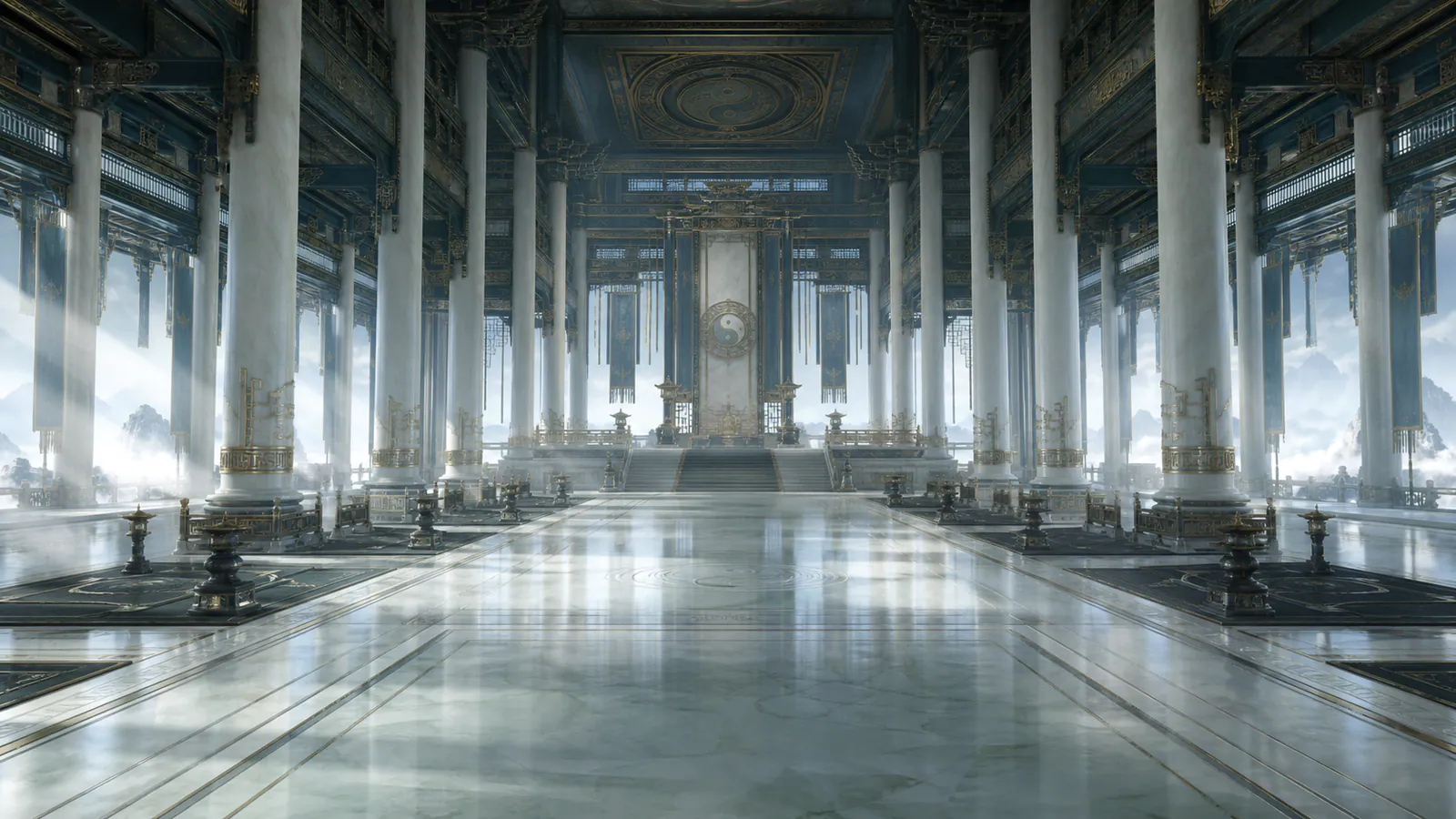 SCENE ASSETS：taiji-court-hall-3d-guoman-cg-raw-v1.png