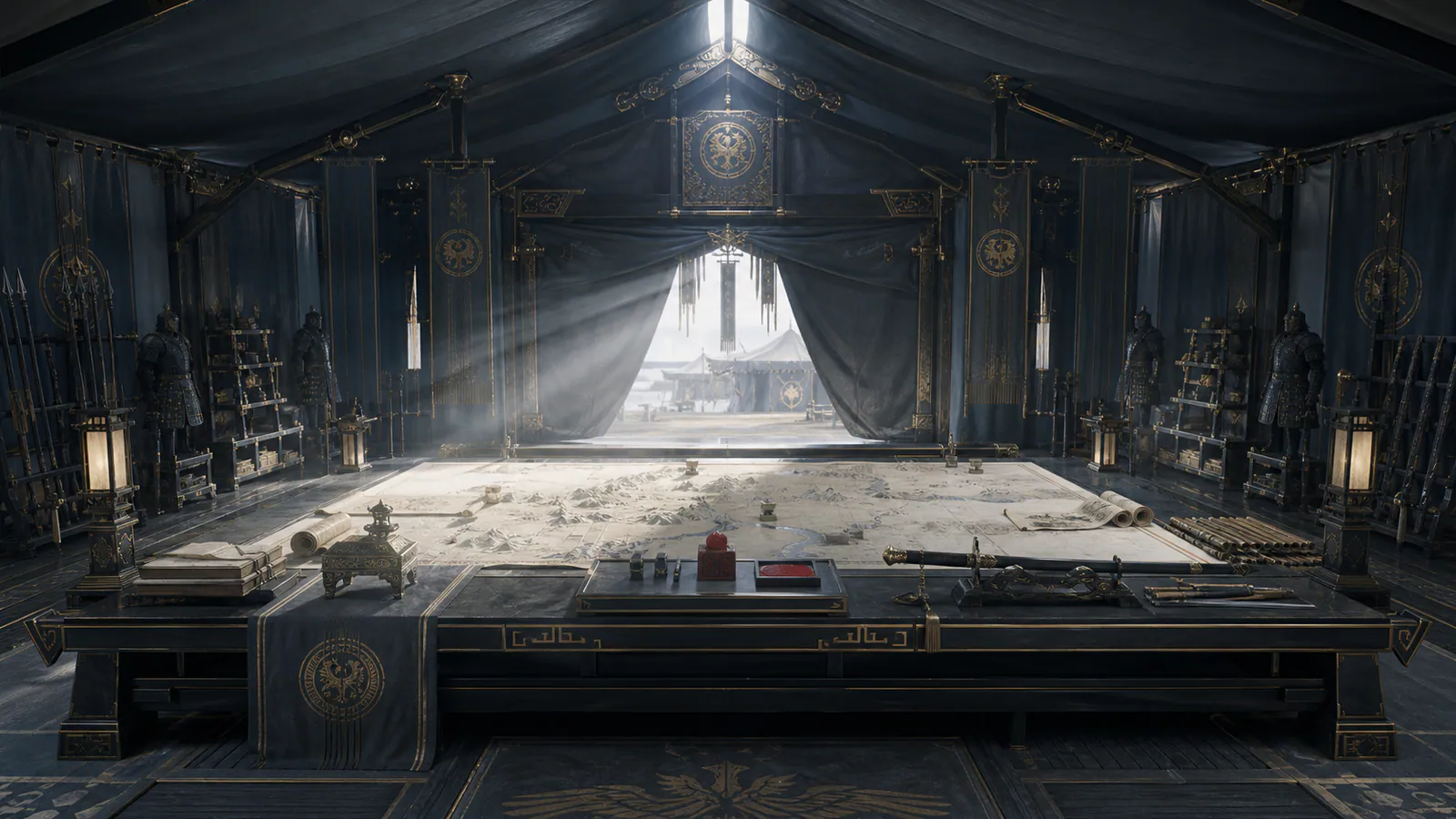 SCENE ASSETS：military-command-tent-3d-guoman-cg-raw-v1.png
