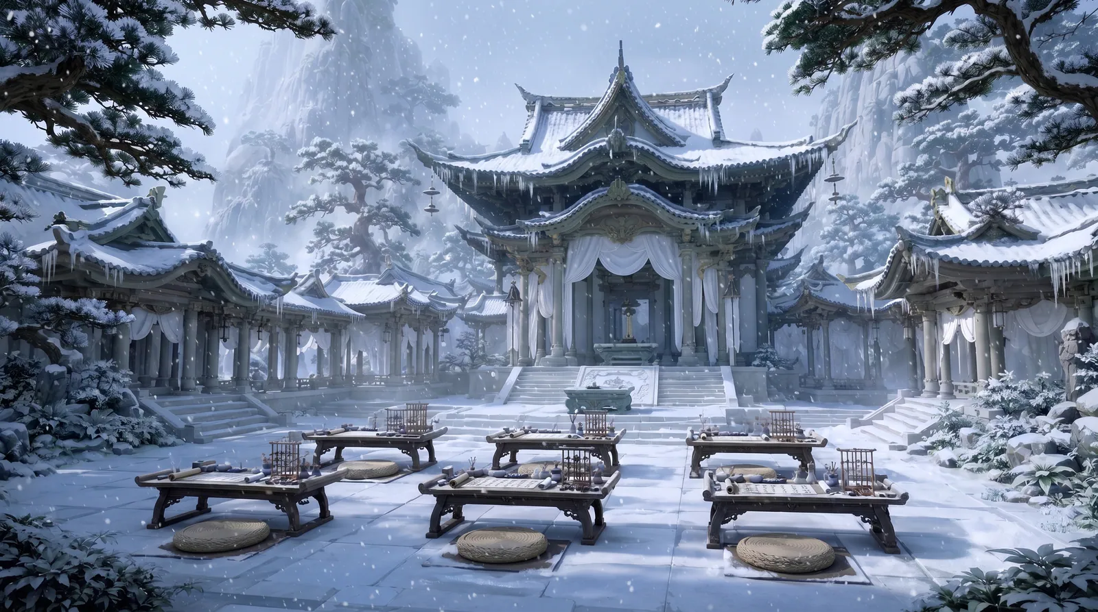SCENE ASSETS：qinglu-academy-front-teaching-courtyard-3d-cg-v2-1.jpeg