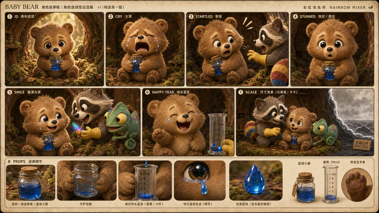 CHARACTER ASSETS：baby-bear-character-storyboard-v1.png