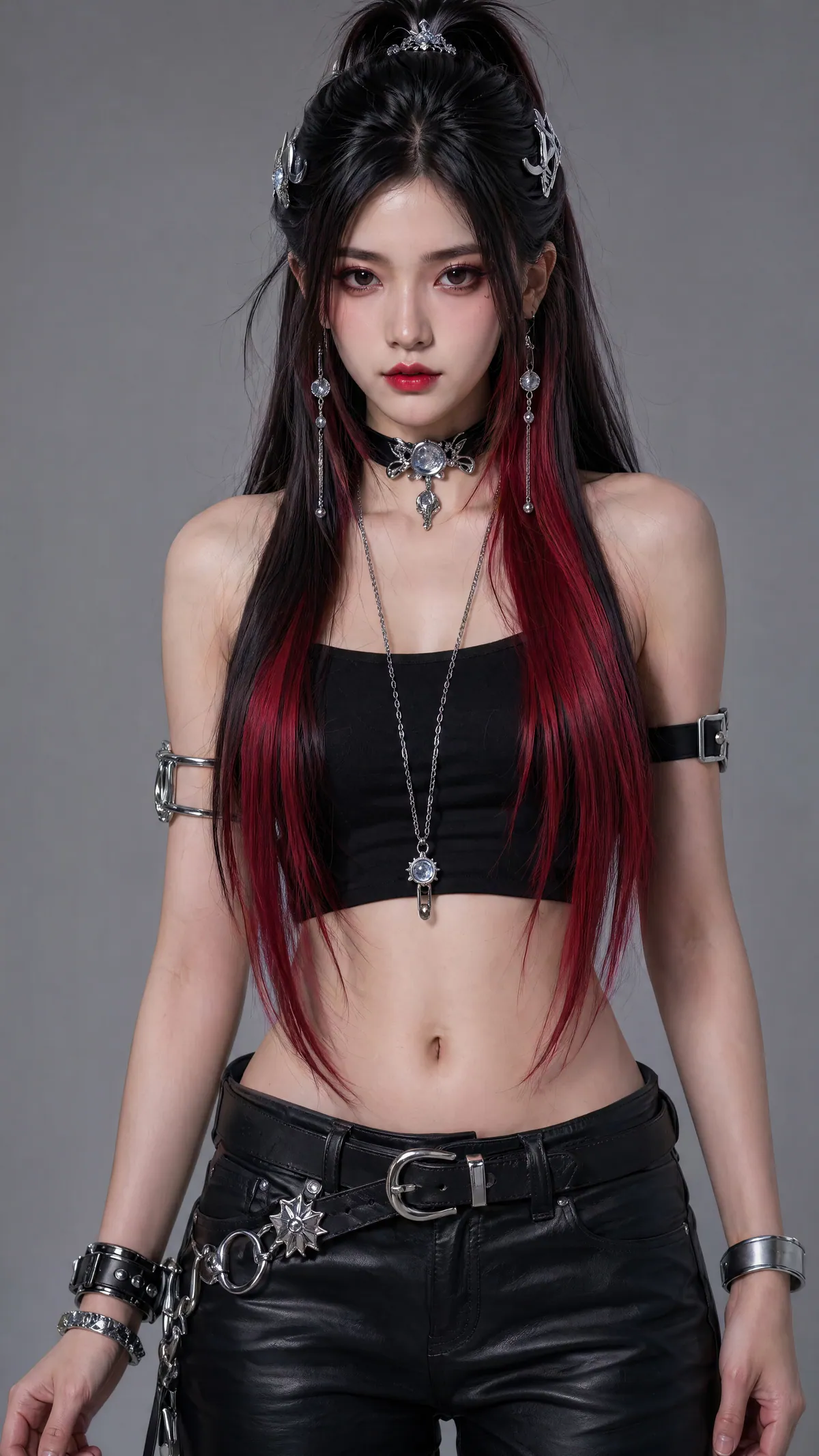 Crimson Rebel 黑红造型角色定稿